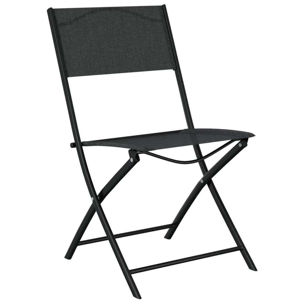 Une chaise noir parfaite, pliante et confortable