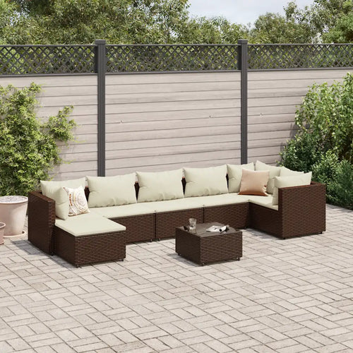 un Salon de ardin 8 Places modulable et disponible en 4 coloris.