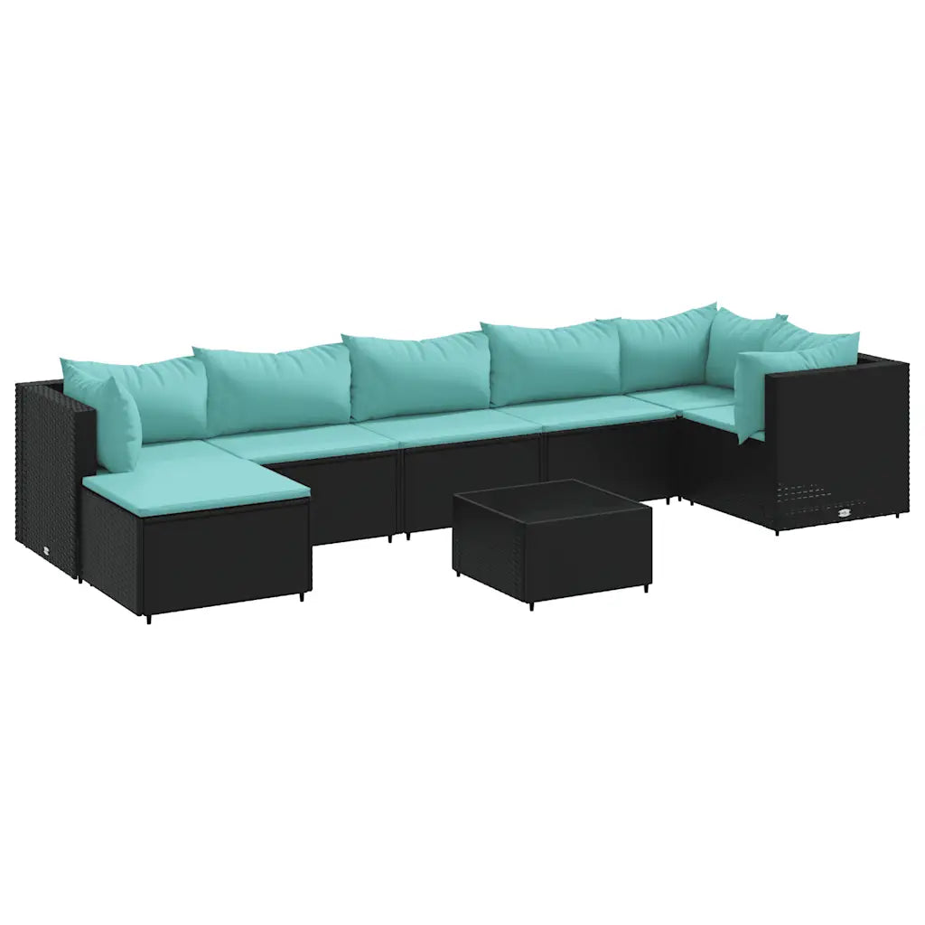 un Salon de ardin 8 Places modulable et disponible en 4 coloris.