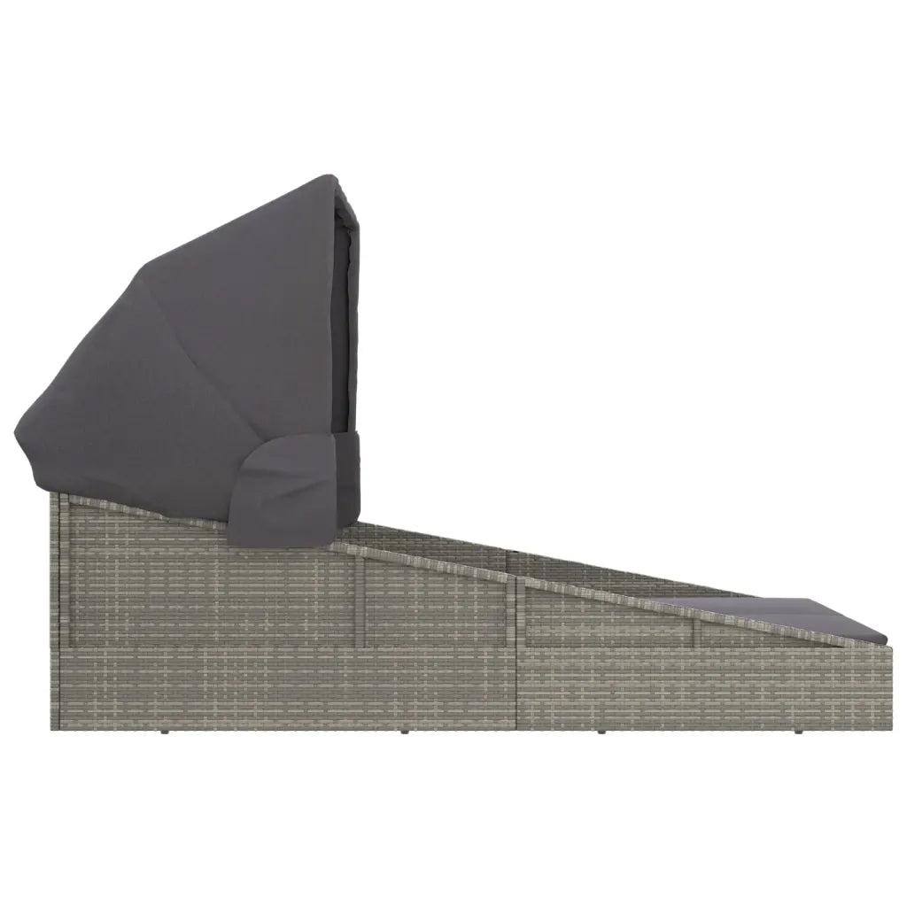 Détail du toit pliable en tissu 100% polyester, ajustement facile
