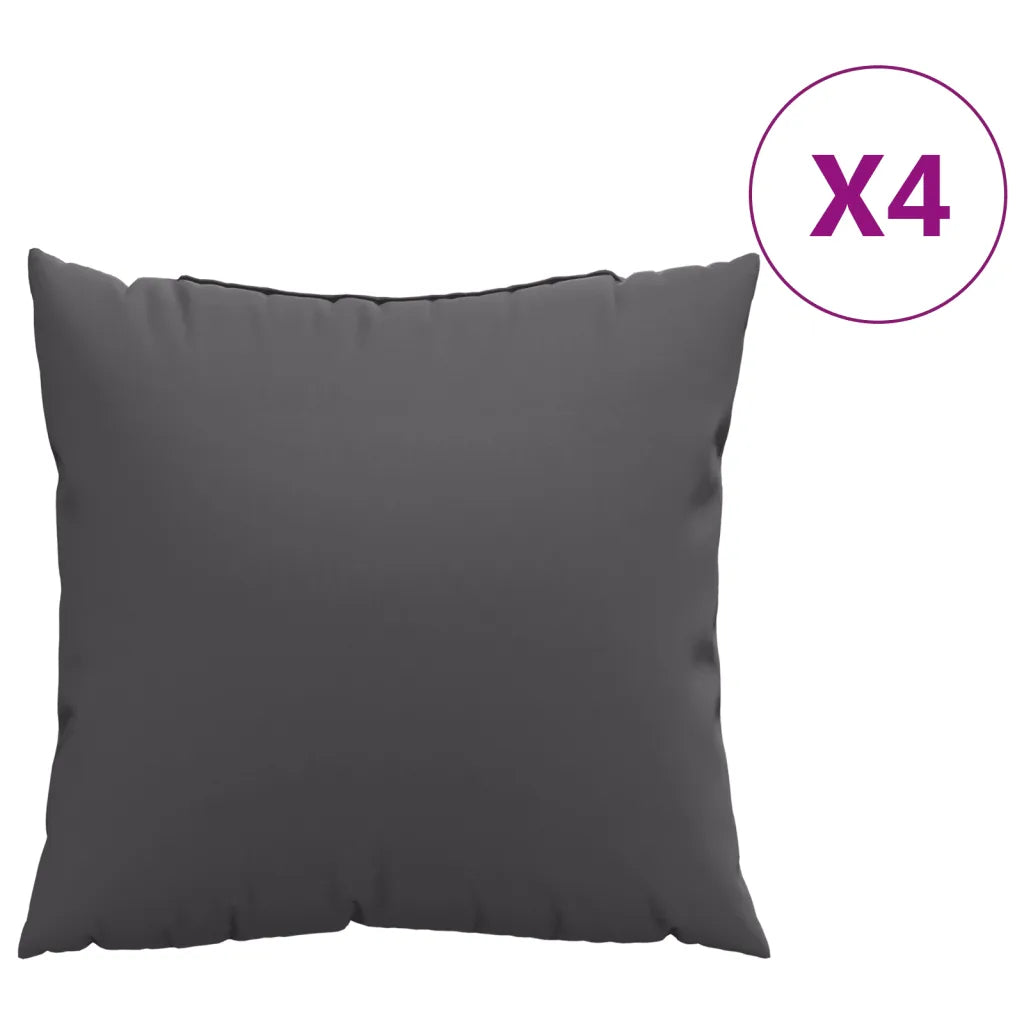 Coussin anthracite pour canapé de jardin, accessoire indispensable mobilier outdoor
