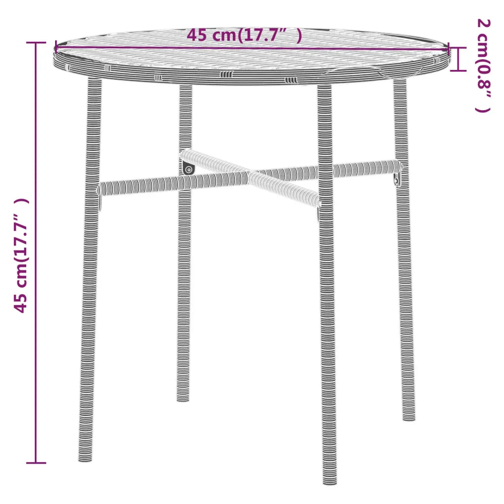 Table carrée en résine avec plateau robuste et élégant.
