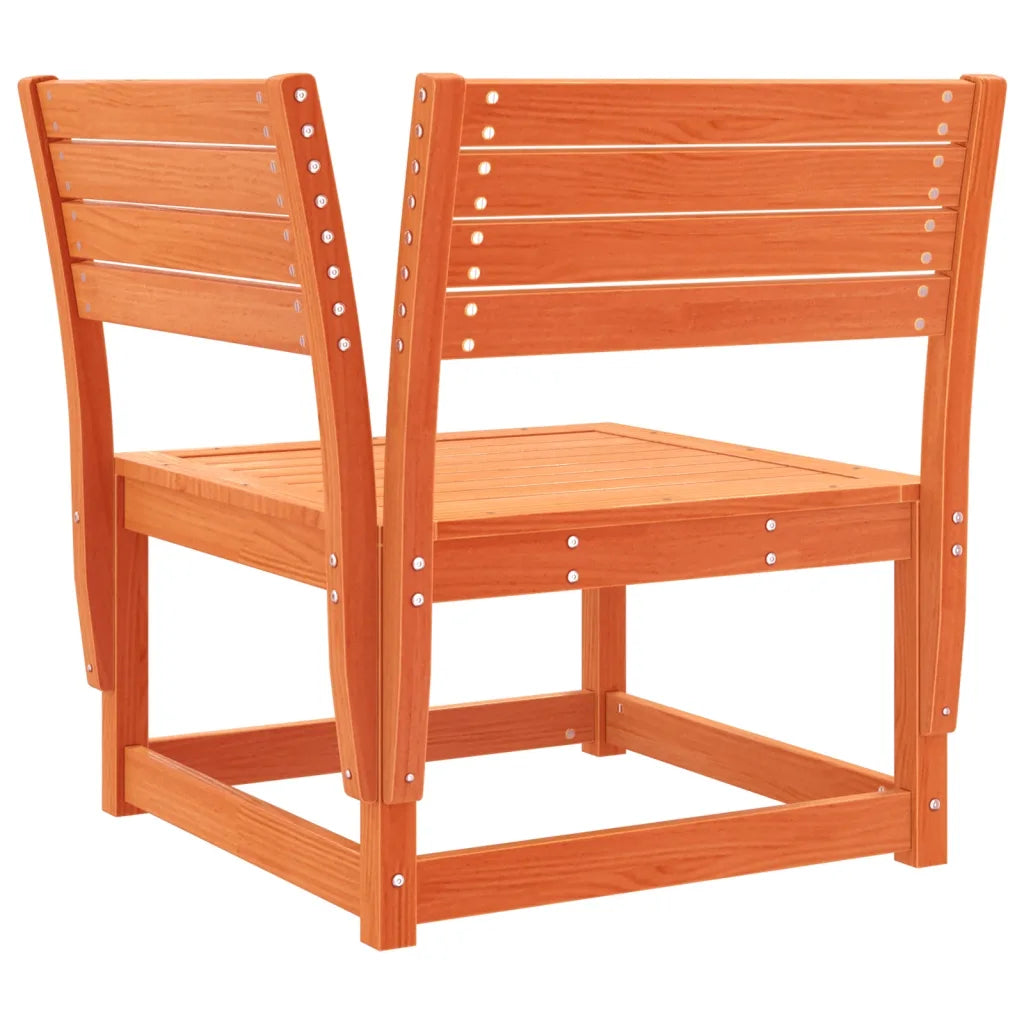 Configuration modulaire salon de jardin 5 places avec tabouret