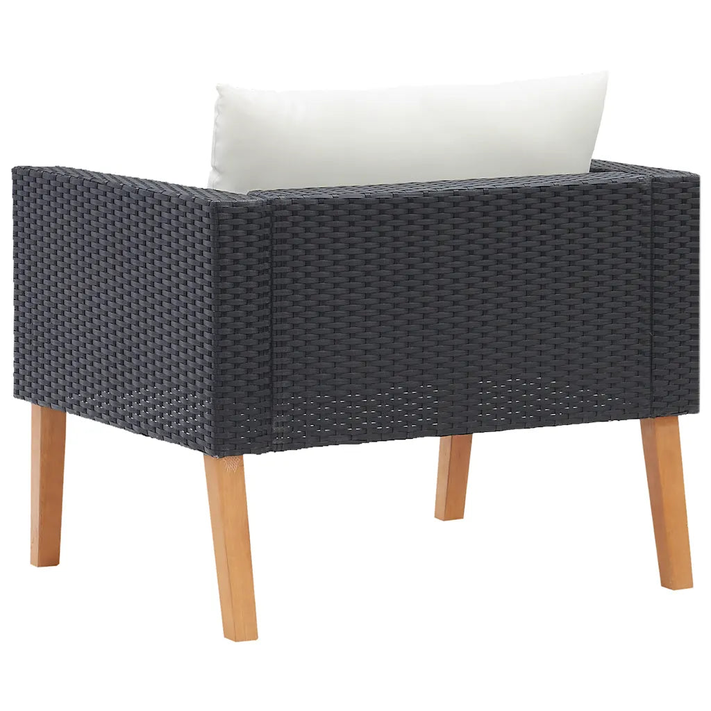 Détail du coussin de dossier 60 x 45 cm en tissu 100% polyester blanc crème