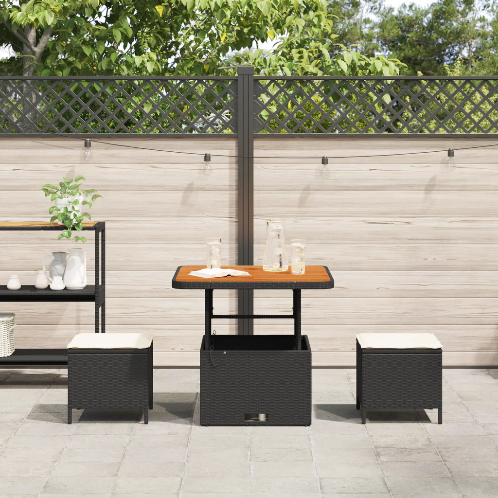 petit salon de jardin pour terrasse urbaine