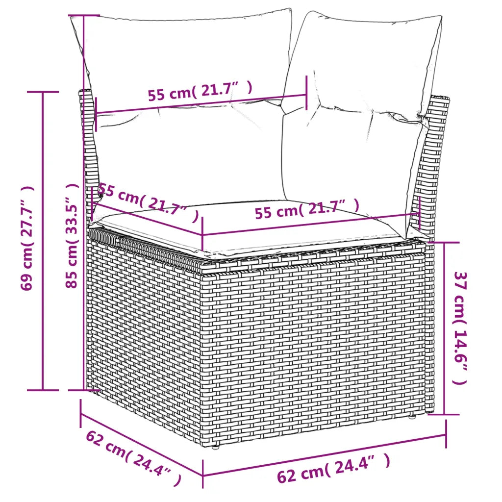 Un Salon de Jardin pour 10 personne ultra confortable et résistant.
