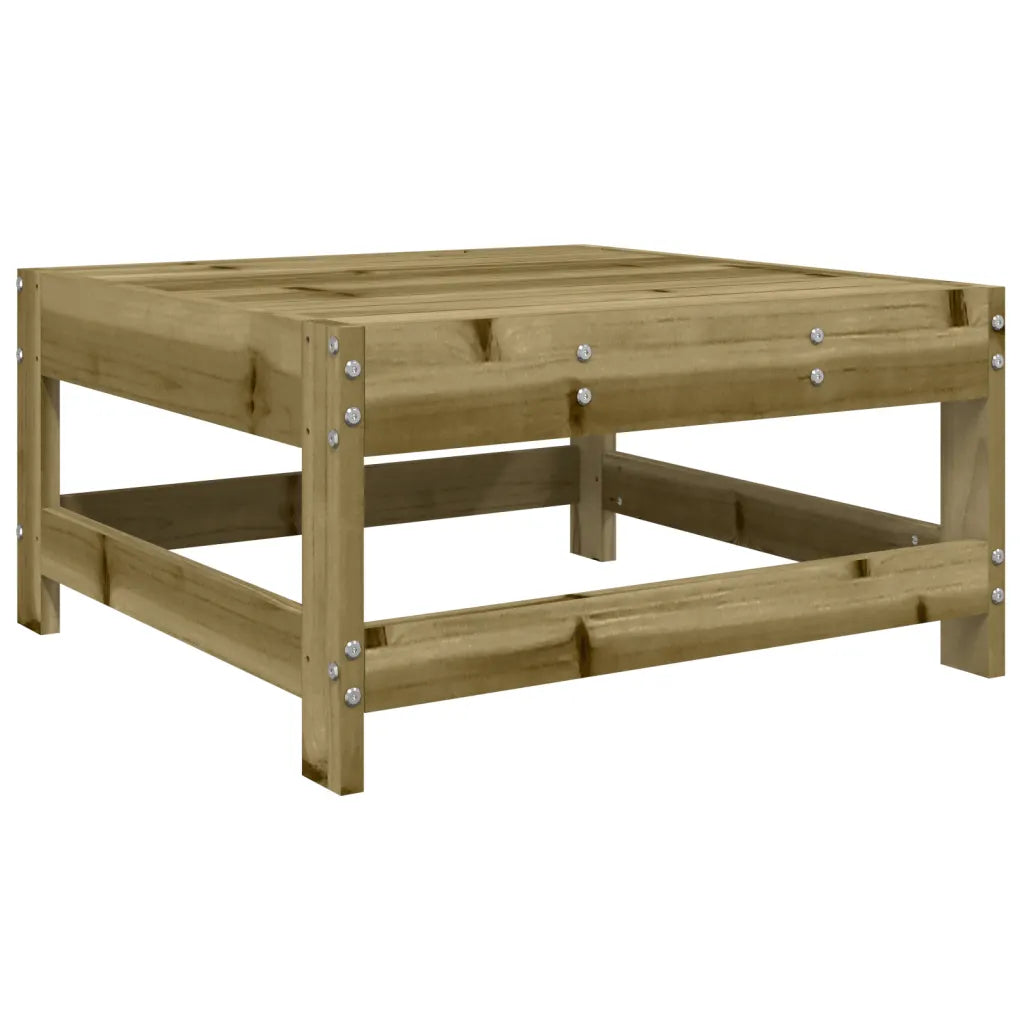 Un Salon de Jardin en Pin modulable, pratique et imposant.