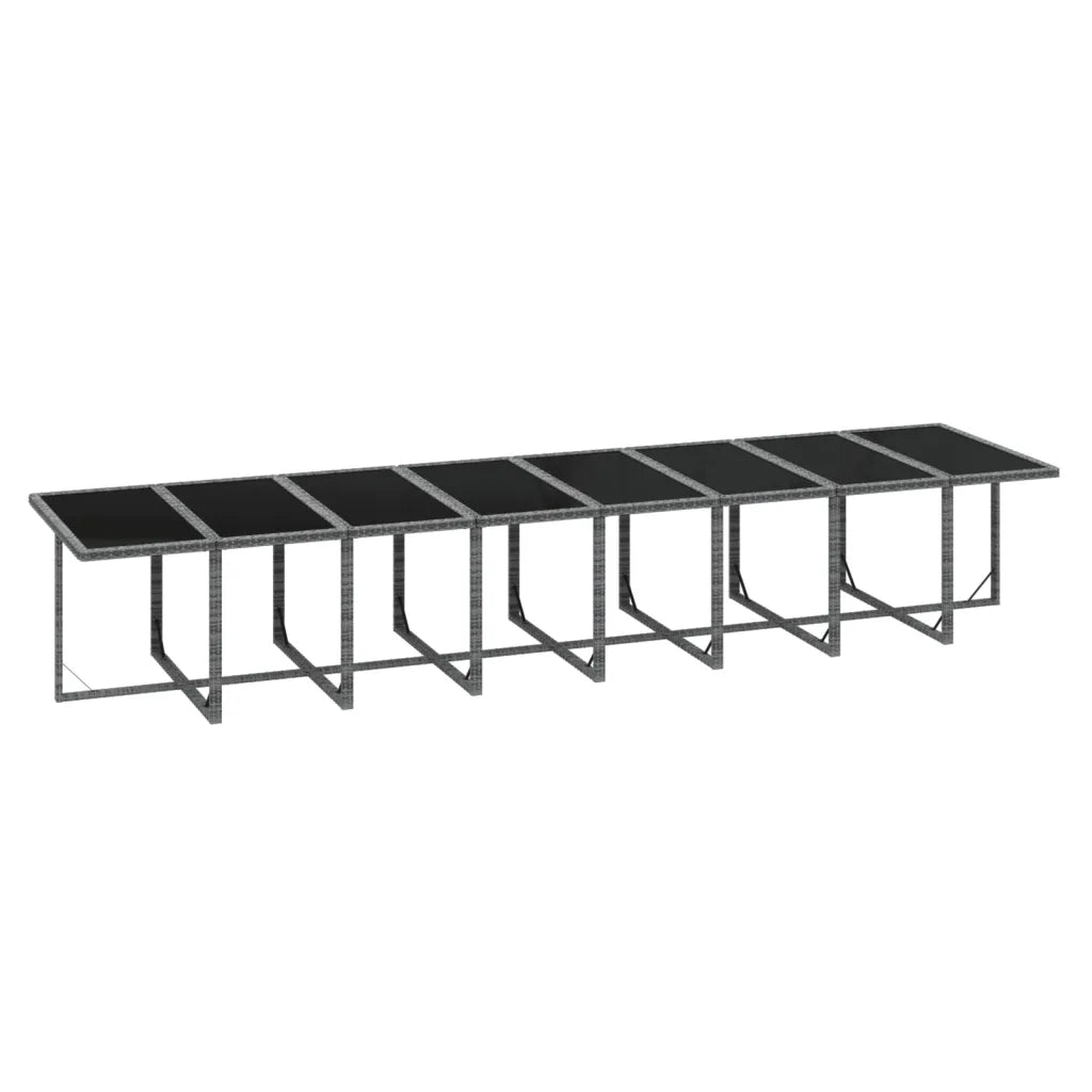 Vue latérale technique de la table