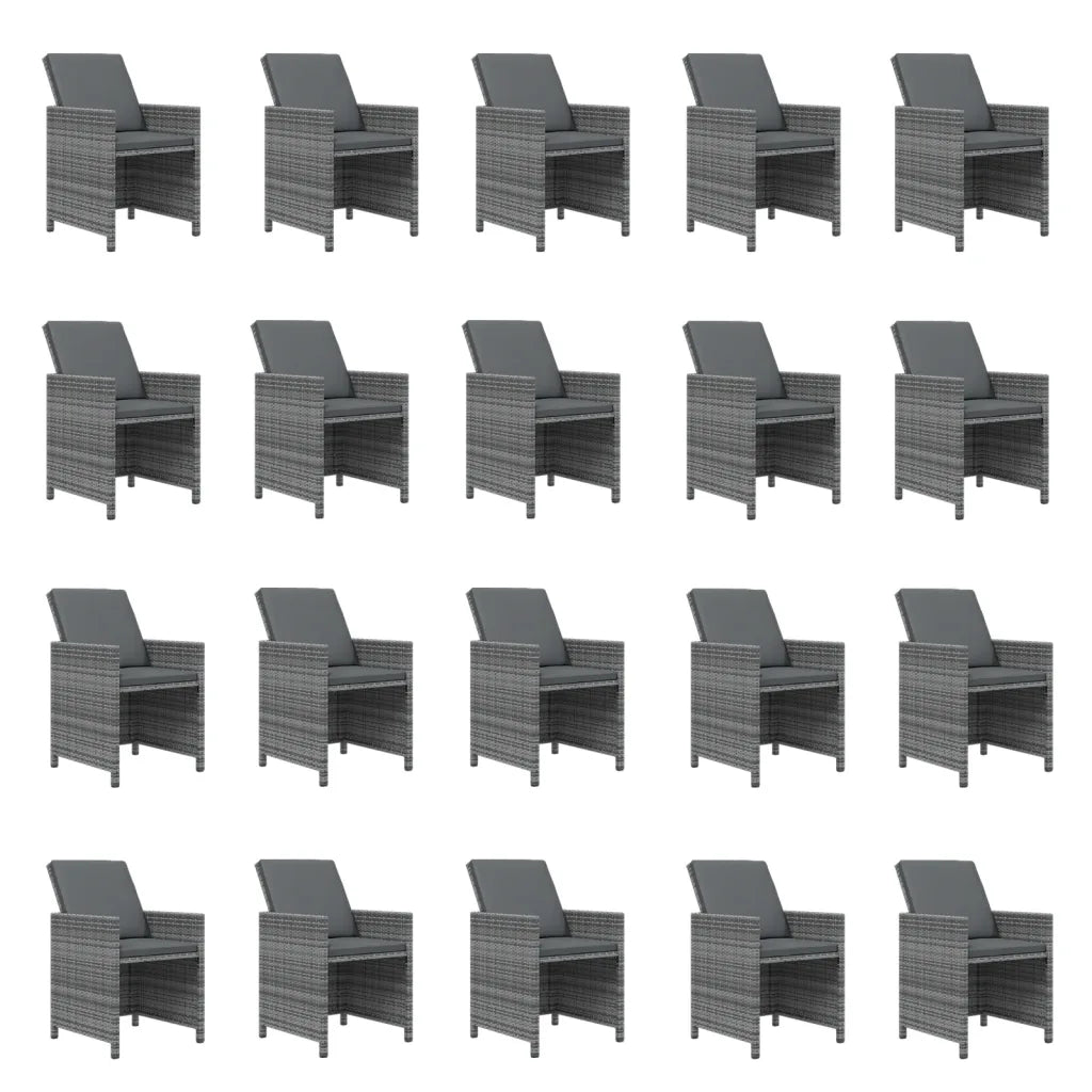 Grille montrant les 20 chaises