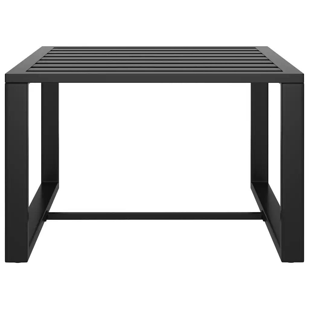 Configuration modulable table basse aluminium combinée modules assise

