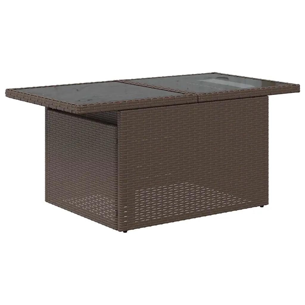 Un ensemble de Salon de Jardin en Rotin moderne et pas cher. Disponible en 4 coloris.
