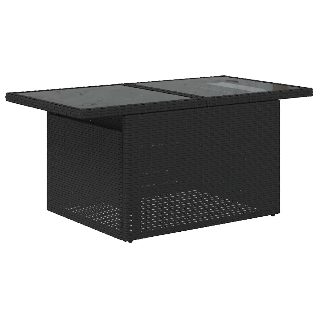 détail de la structure en acier thermolaqué sous le plateau de la table